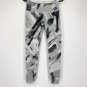 ALO Yoga Gray Abstract Leggings